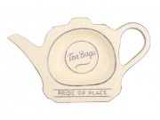 Pride of Place Tea Bag Tidy OLD CREAM (L165 x W98mm / 6.4 x 3.8")